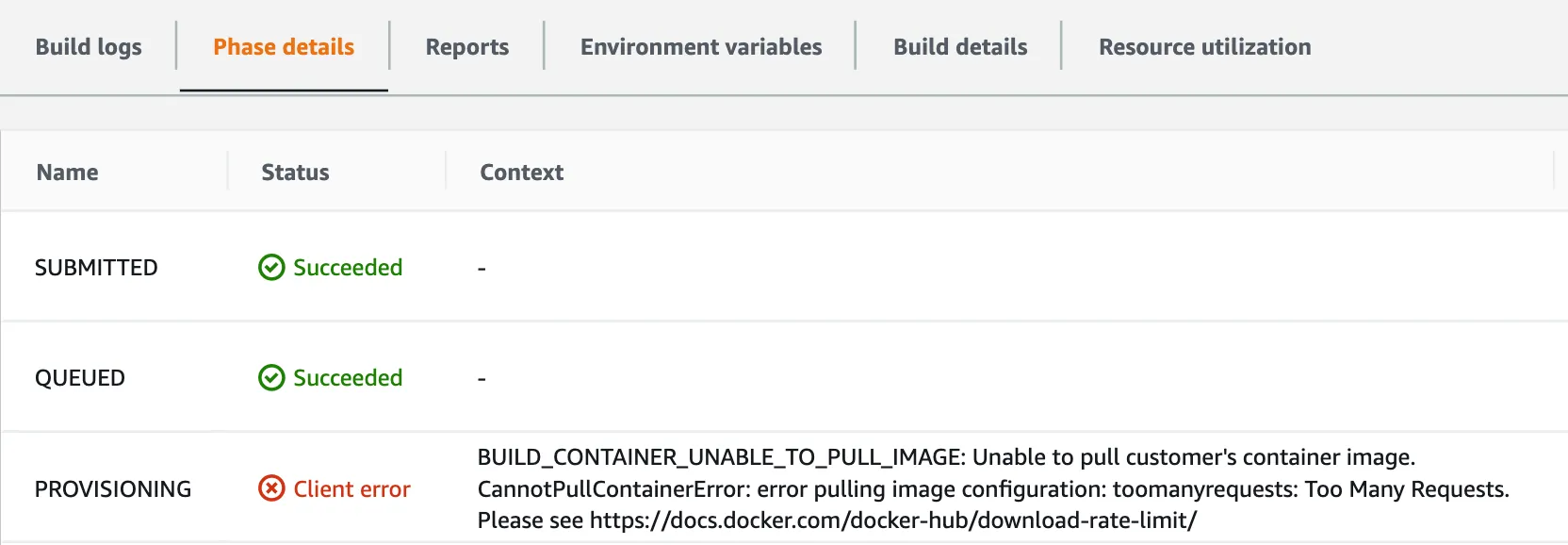 BUILD_CONTAINER_UNABLE_TO_PULL_IMAGE